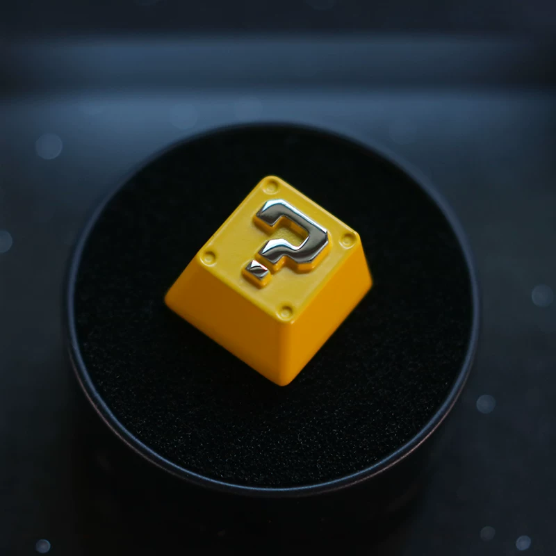 Question Block Artisan Keycap [Zinc Alloy]