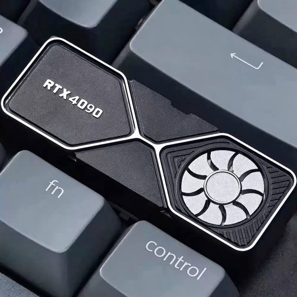 RTX 4090 and RTX 3080 Artisan Keycaps [Resin]